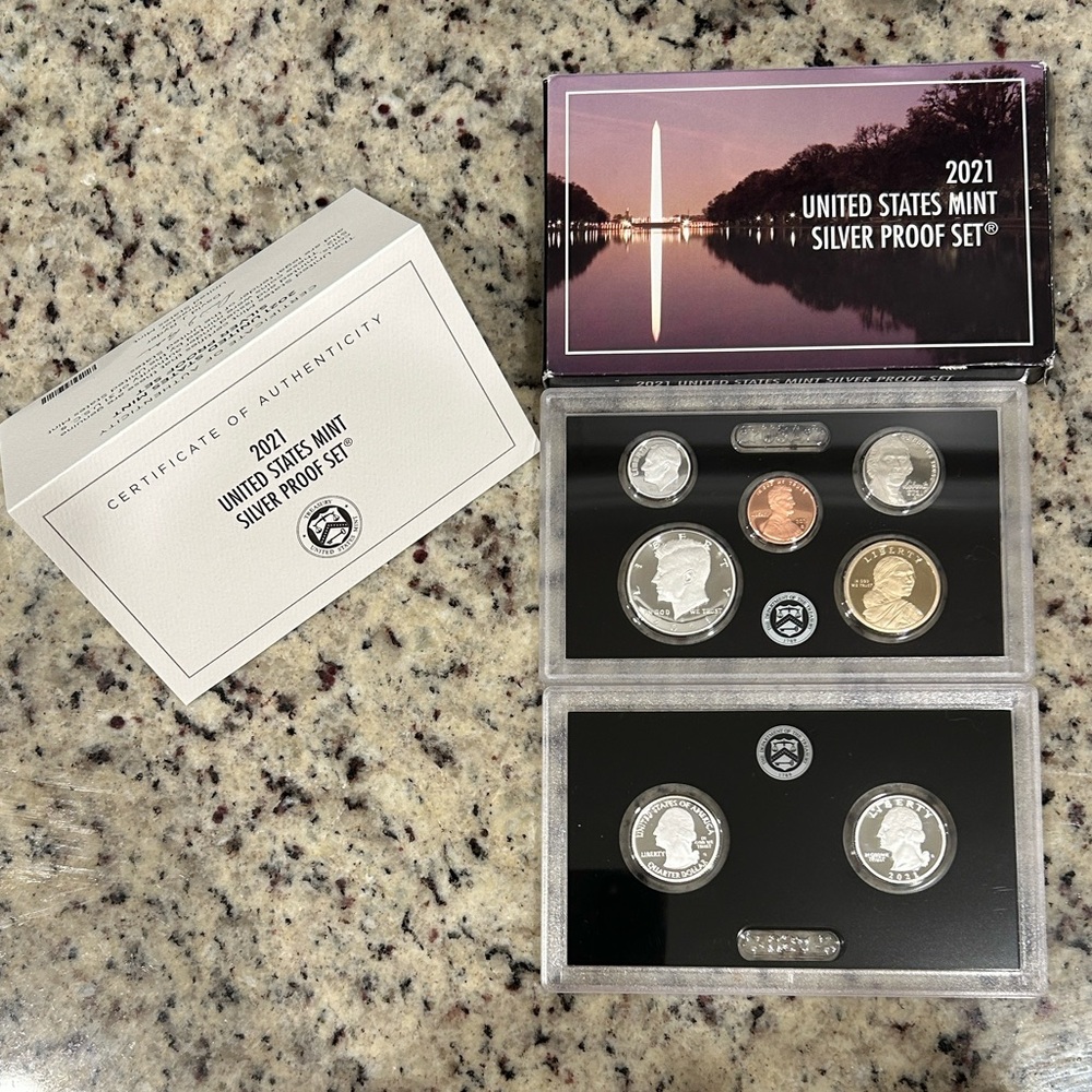 2021 United States Mint Silver Proof Set